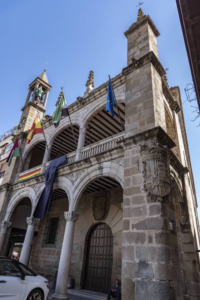 118 - Caceres - Plasencia - Plaza Mayor - palacio Municipal - Ayuntamiento